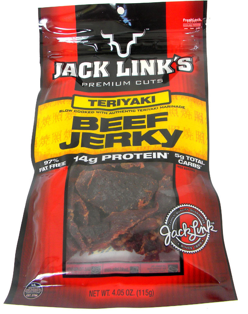 Jack Link's Beef Jerky Teriyaki 3.3oz