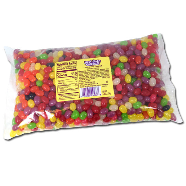 Just Born Fruit Flavored Jelly Beans - 5lb