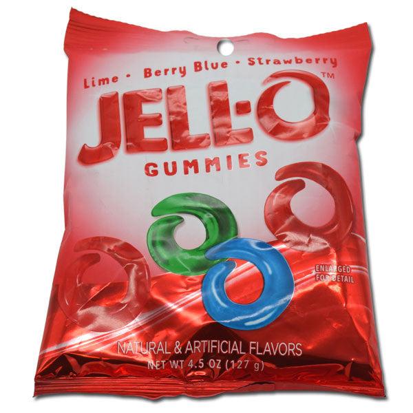 Jell-O gummi candies assorted