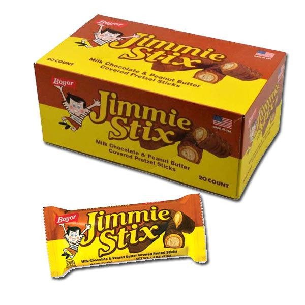 Jimmie Stix Candy Bars 20 Count
