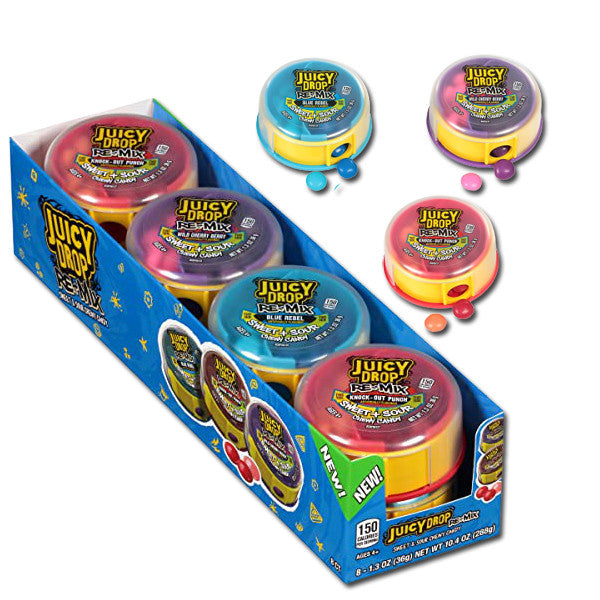 Juicy Drops Re-Mix Sweet and Sour Candies