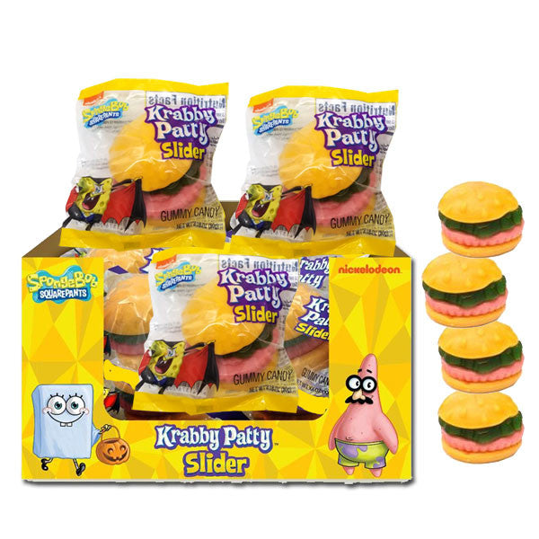 Krabby Pattie Sliders Gummi Burgers