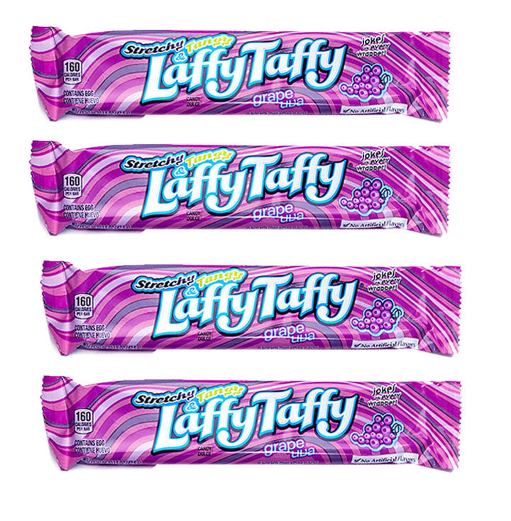 Laffy Taffy Grape Bars – 1.5oz, 48 Count Box, Free Shipping