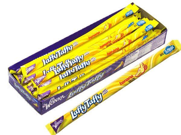 Laffy Taffy Ropes 24ct Banana