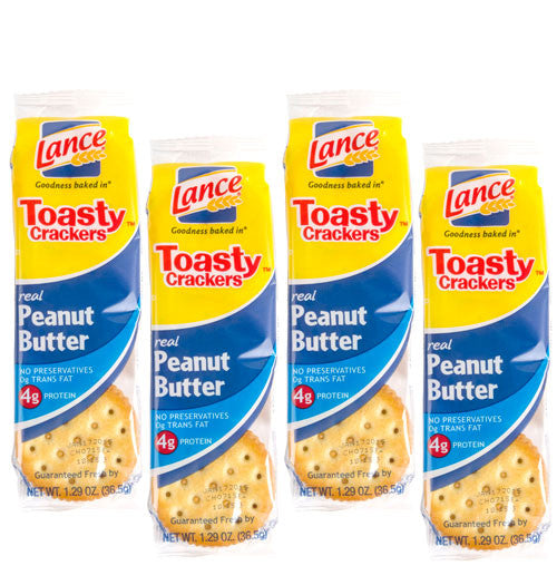 Lance Cheese Crackers 20ct - Toasted Peanut Butter