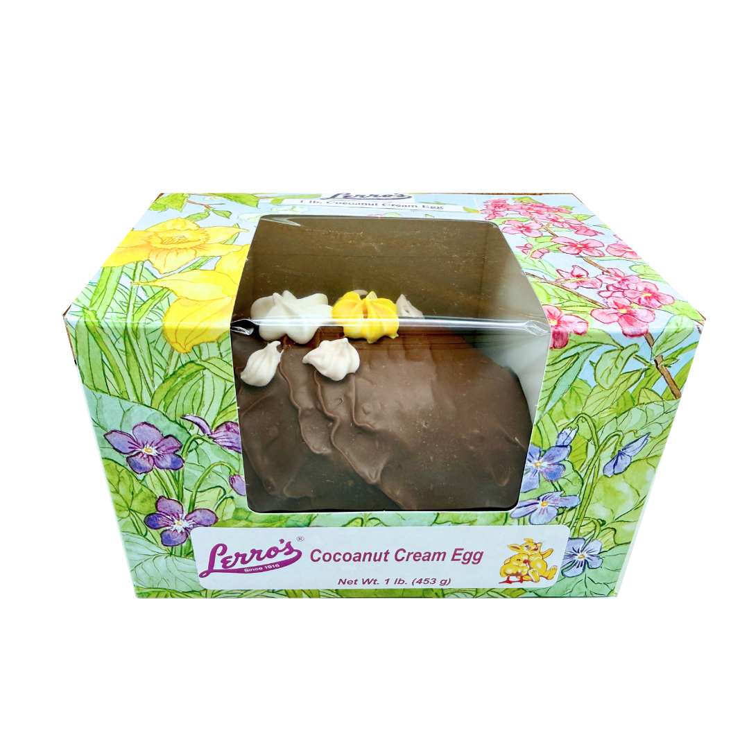 Lerro's Coconut Easter Egg - 1lb