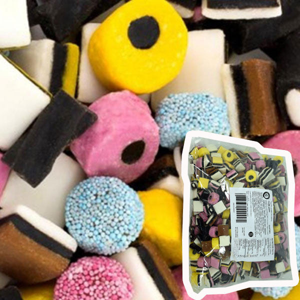 Licorice Allsorts Bulk 6.6lb Bag