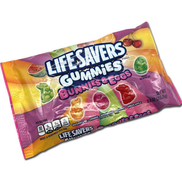 Life Saver Gummy Bunny/Eggs - 9oz