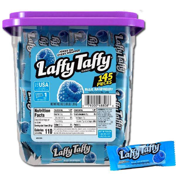 Laffy Taffy Chews Blue Raspberry 145 Count – Blair Candy Company