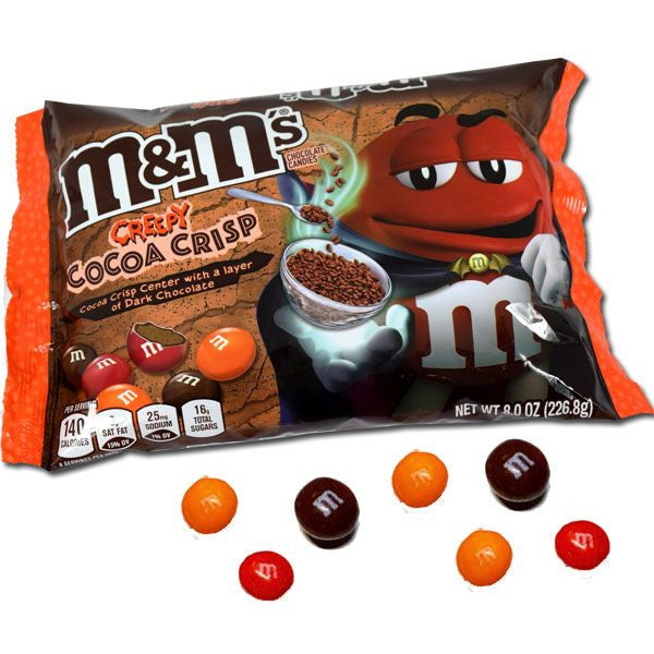 M&M's Creepy Cocoa Crisp Dark Chocolate 8oz Bag
