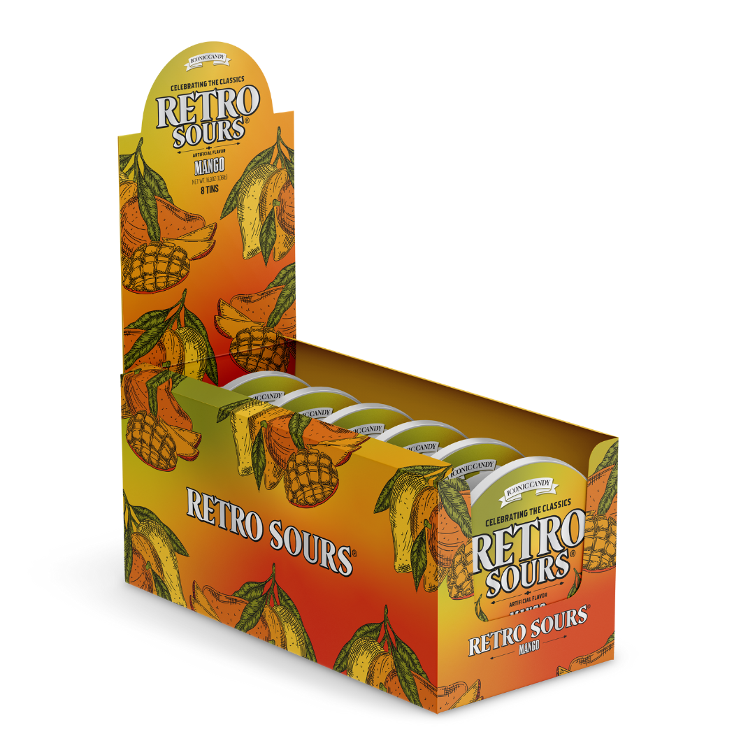 Retro Sours Mango - 2.12oz / 8ct