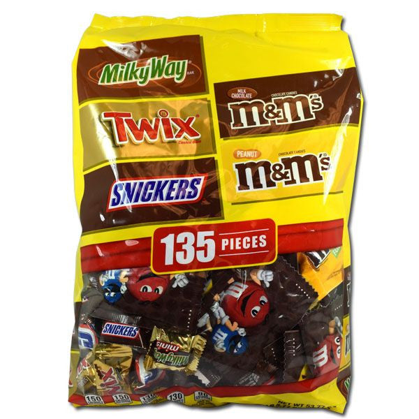 Mars Chocolate Variety Mix 135 Count