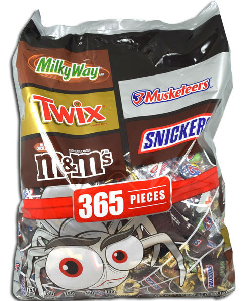 Mars Chocolate Candy Bars Assortment 365 Count