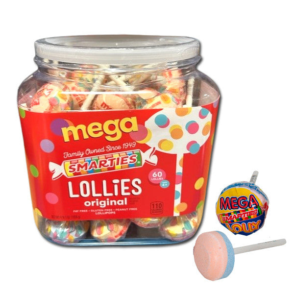 Mega Smarties Lollipops