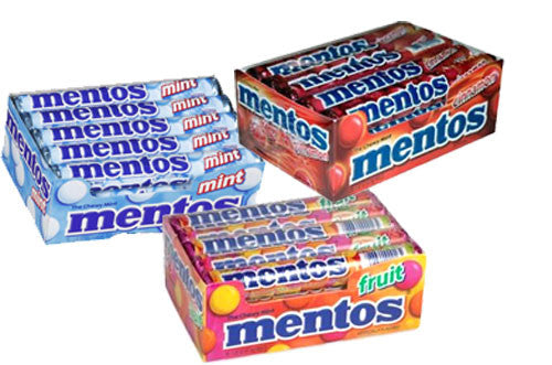 Mentos Chewy Mints 15ct - Choose Flavor