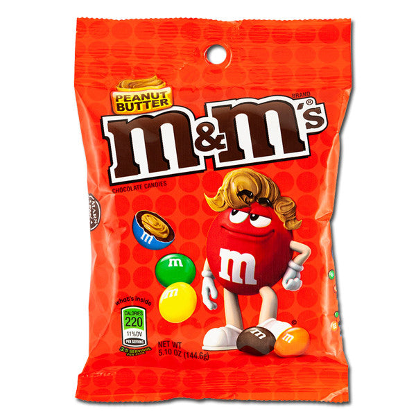 M&M's Peanut Butter Peg Bag