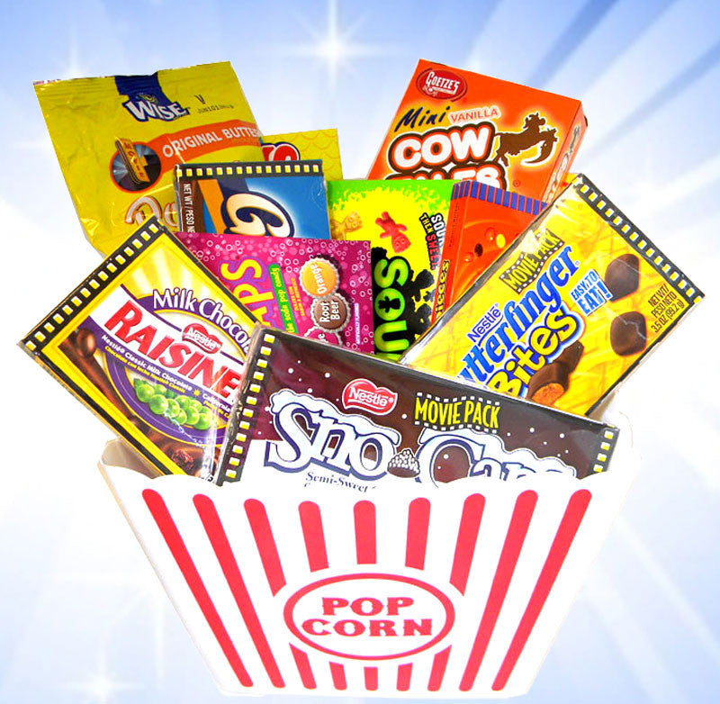 Movie Theater Candy Gift Tub