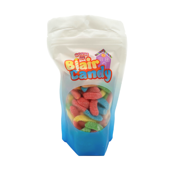 Gummi Mini Neon Worms HOB - 12oz