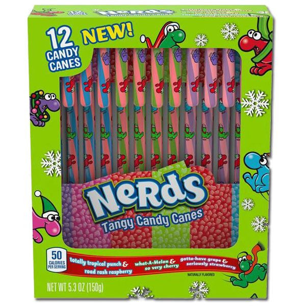 Nerds Candy Canes
