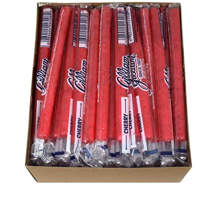 Old Fashion Candy Sticks Cherry 80 Count - Gilliam
