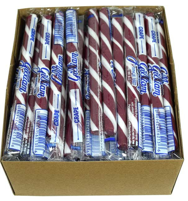 Old Fashion Candy Sticks Grape 80 Count - Gilliam