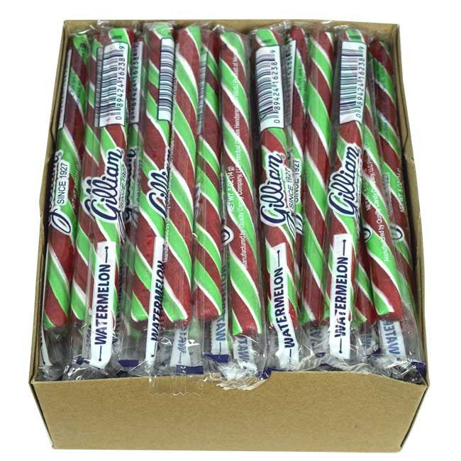 Old Fashion Candy Sticks Watermelon 80 Count - Gilliam