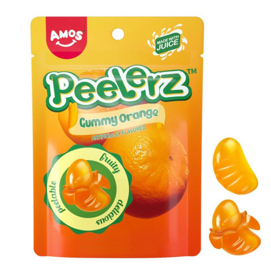 AMOS Peelerz Gummy Orange - 6oz