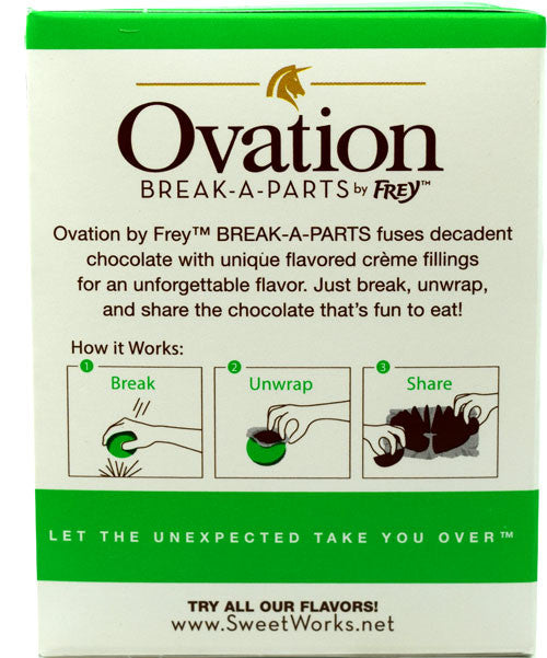 Ovation Creme De Menthe Dark Chocolate 6.17oz Ball