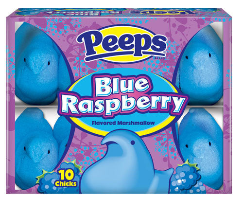 Peeps Blue Raspberry Chicks 10 Count