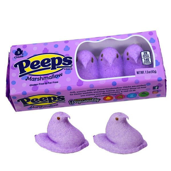Easter Marshmallow Peeps Purple