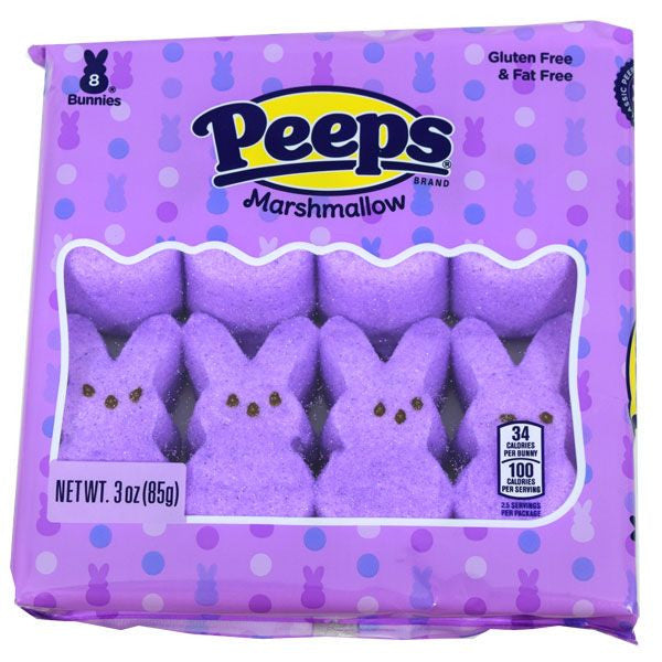 Marshmallow Peep Bunnies Purple