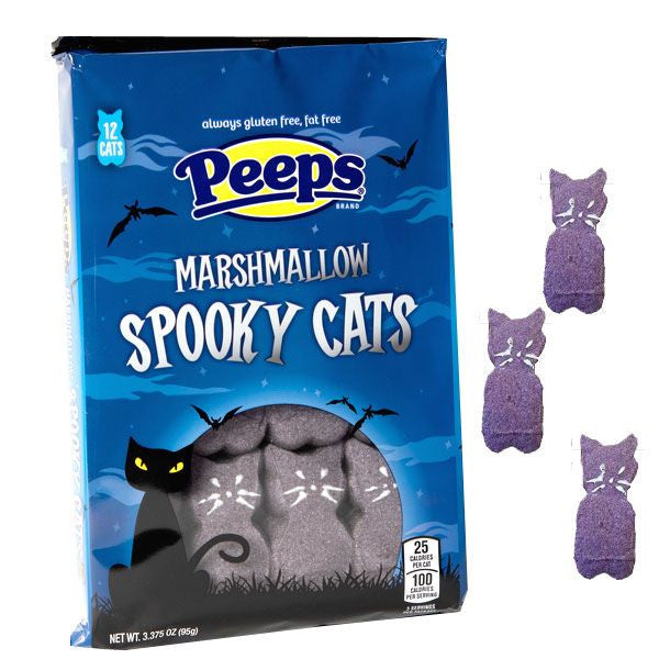 Peeps Spooky Cats 12 Count