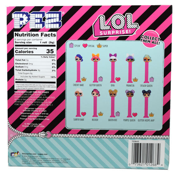 Pez LOL Surprise Gift Set