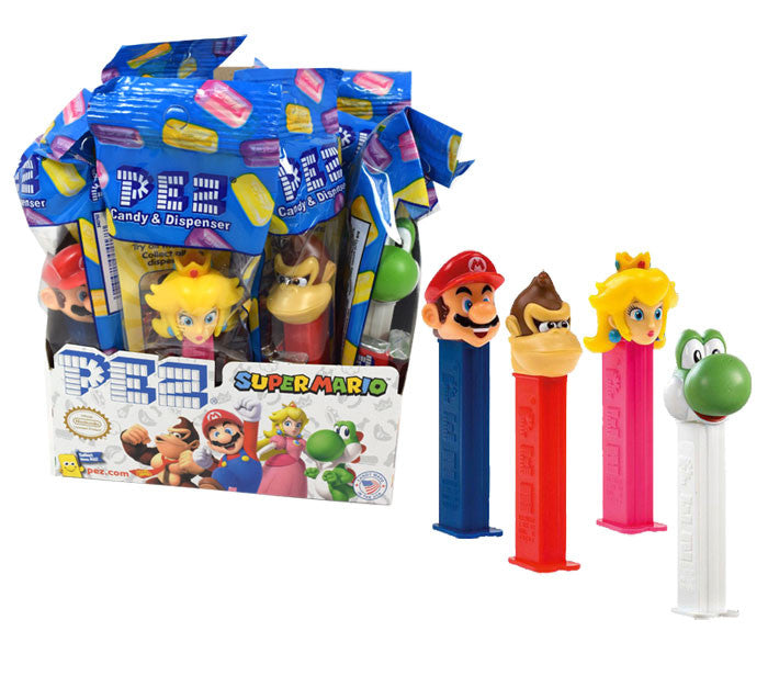 Pez Nintendo Super Mario 12 Count