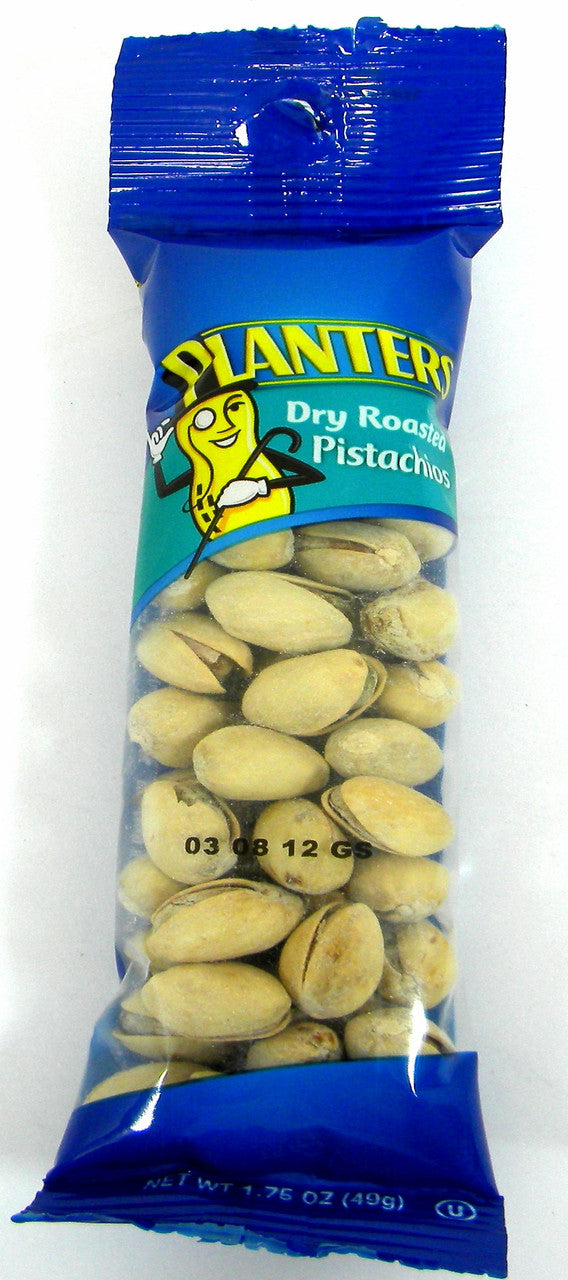 Planters Dry Roasted Pistachios 12ct