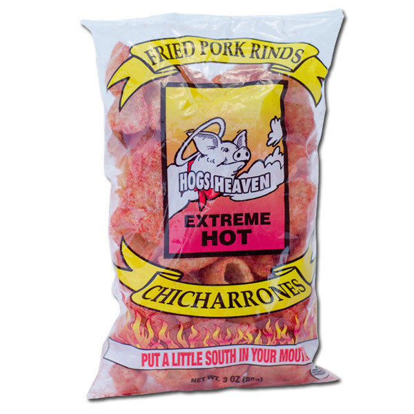 Pork Rinds Extreme Heat Flavor Hogs Heaven