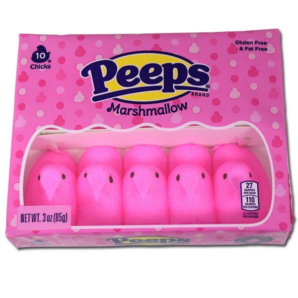 Marshmallow Peep Chicks Pink