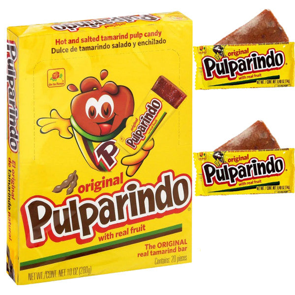 Pulparindo Original Tamarind Bar - 0.49oz / 20ct