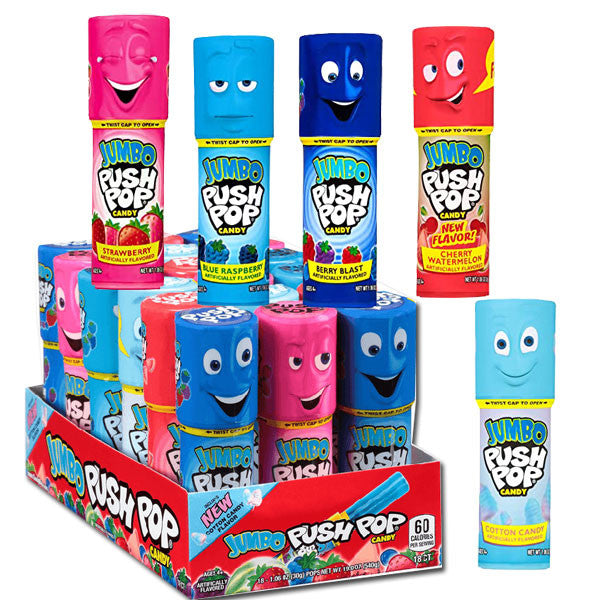 Push Pops JUMBO 18 Count