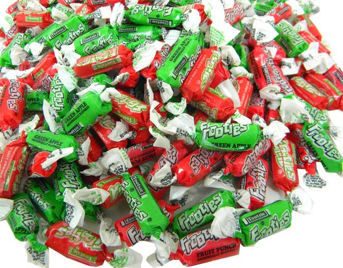 Red & Green Tootsie Frooties 20oz bag