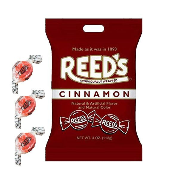 Reed's Cinnamon Hard Candies 4oz Bag