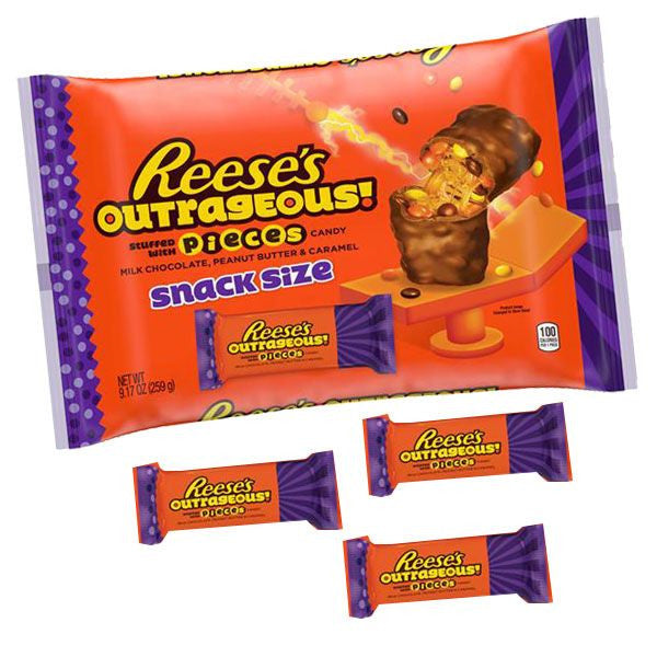 Reese Outrageous With Reese Pieces 9.17oz Bag