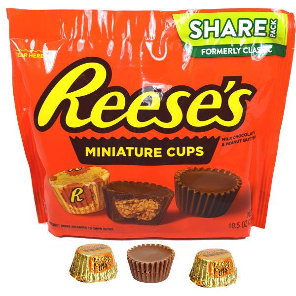 Reese's Miniature Peanut Butter Cups 10.5oz Bag