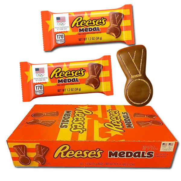 Reese's Milk Chocolate Peanut Butter Medals - 1.2oz / 36ct