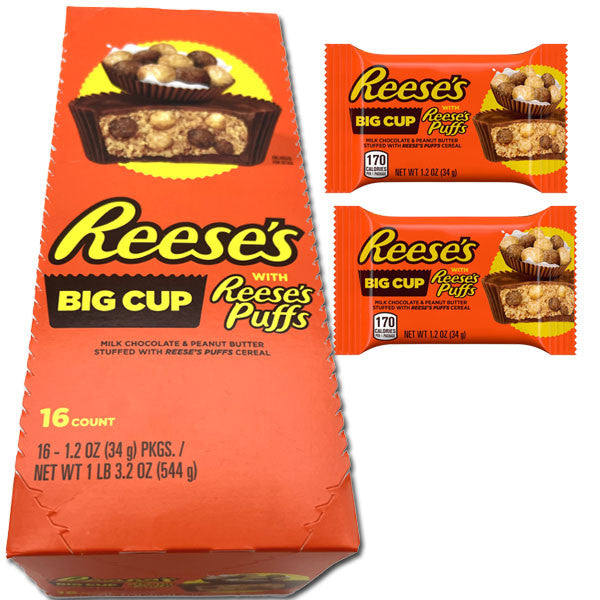 Reese's Peanut Butter Puffs Candy Bars