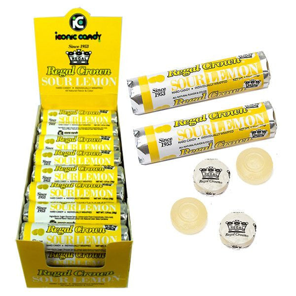 Regal Crown Sour Lemon Rolls 24 Count