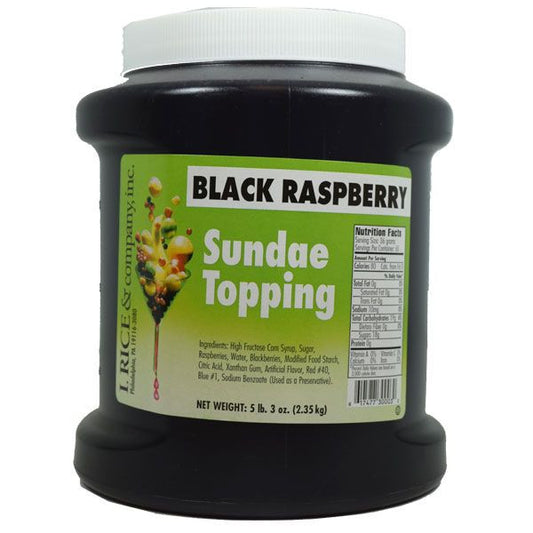 Rice's Black Raspberry Topping 4lbs