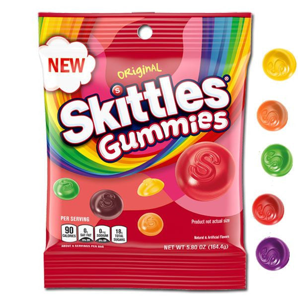 Skittles Gummies Original 5.8oz Bag