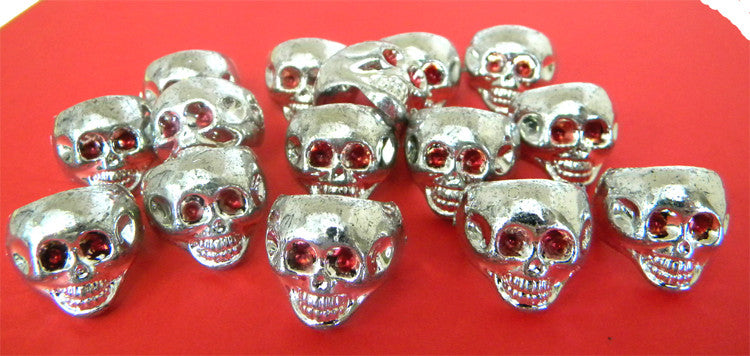 Skull Rings 144ct (Plastic)