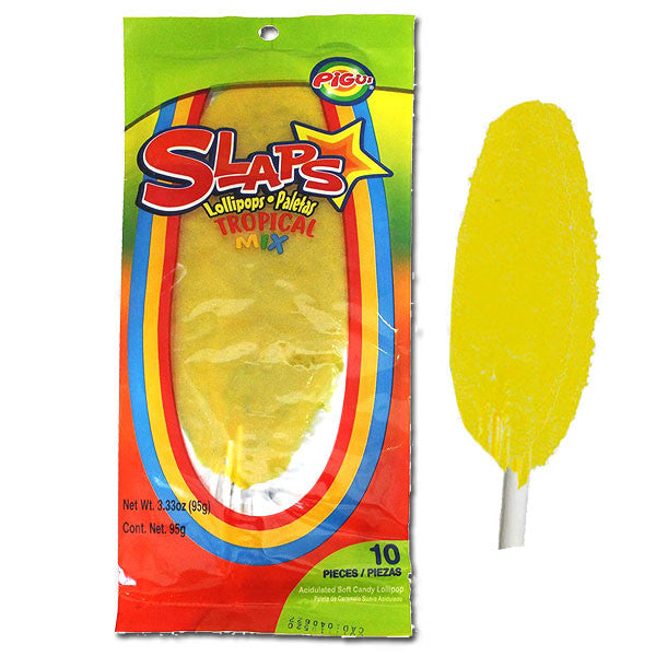 Slaps Lollipop Tropical 10 Count